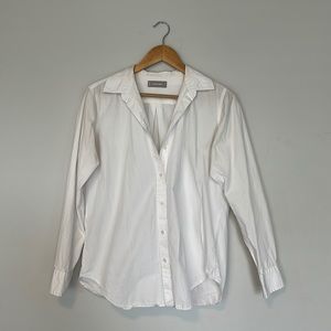 Everlane White Button Up Blouse